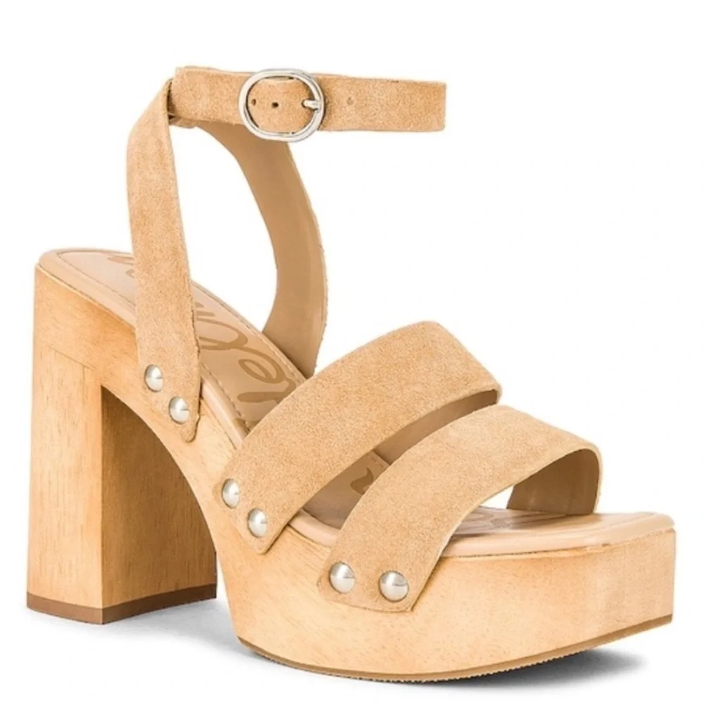 NEW! Sam Edelman Rosalind Platform Block Heel Sandal - Size 9.5